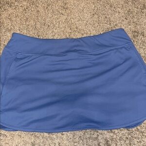 Blue athletic skort perfect for the gym :)